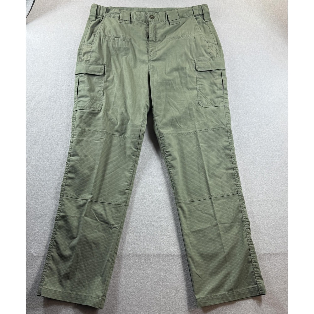 Propper Pants Mens 40x34 Green Cargo Ripstop Relaxed Fit Stretch Outdoor Hiking